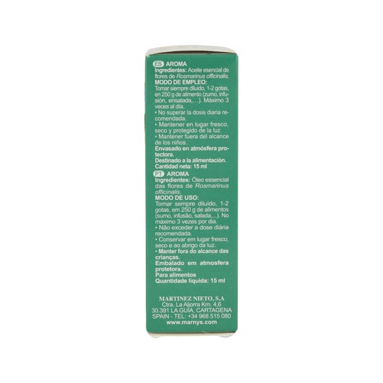 Huile de romarin Marnys 15ml
