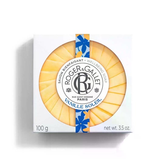 Roger & Gallet Savon Bienfaisant Vanille Soleil 100 gr