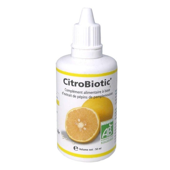 Citrobiotic - Extrait de pépins de pamplemousse Bio