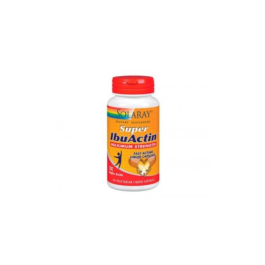 Solaray Super Ibuactine Anti-inflammatoire 60 Caps