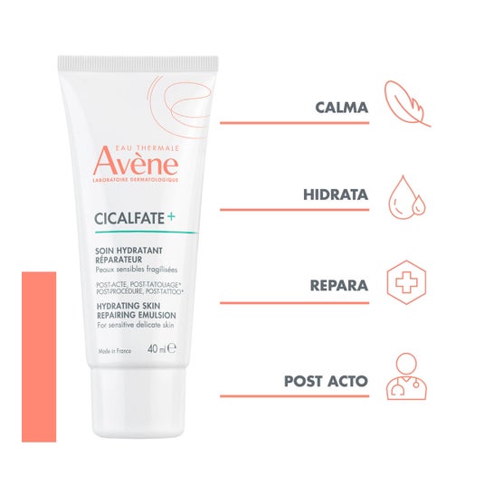 Avène Cicalfate+ Soin Hydratant Réparateur 40ml