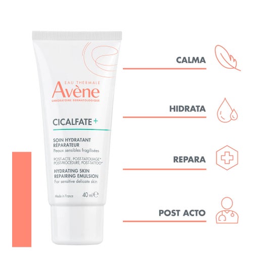 Avène Cicalfate+ Soin Hydratant Réparateur 40ml