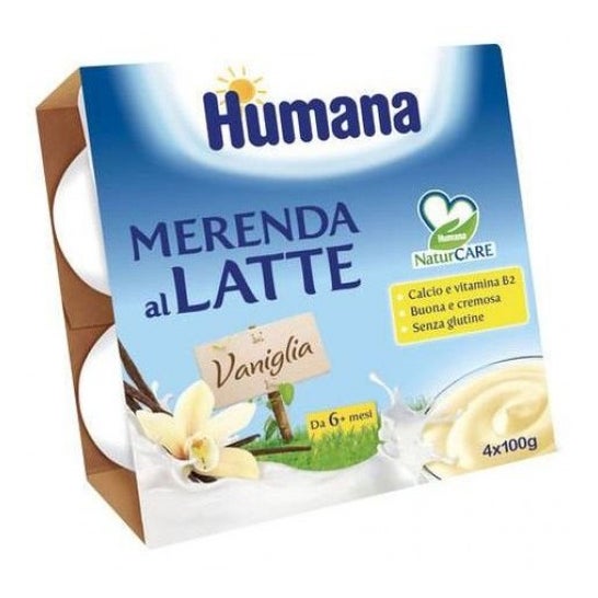 Humana Merenda Vanille 4X100G