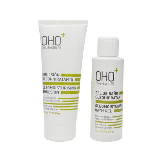 OHO Travel Kit émulsion 100ml + gel de bain 100ml