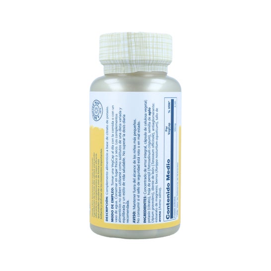 Solaray Citrate de Potassium 60caps