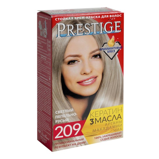 Vip's Prestige Teinture Blonde Prestige Light Ash Blonde 209