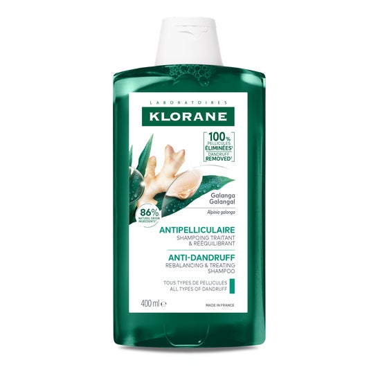 Klorane Antipelliculaire Shampoing Traitant Rééquilibrant Au Galanga 400ml