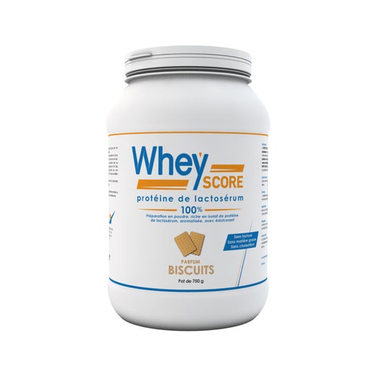 Hydrascore Whey' Score Protéine de Lactosérum Biscuits 750g