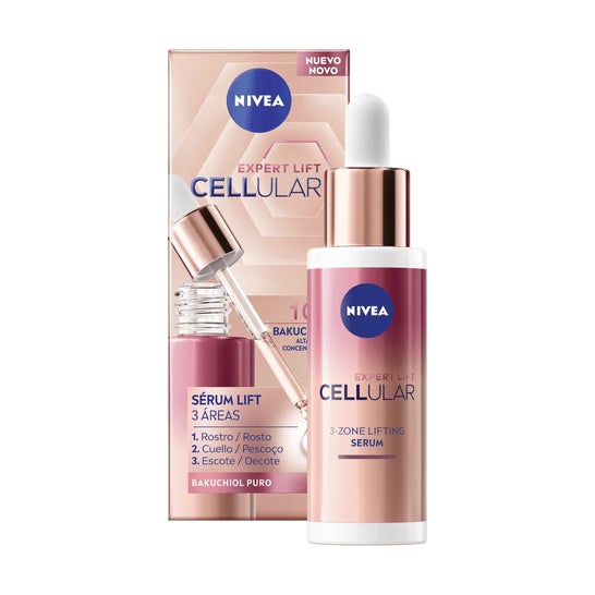 Nivea Cellular Expert Lift Sérum 3 Zonas com Bakuchiol 30ml