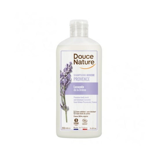 Douce Nature Shampooing Gel Douche Lavande Eco 250ml