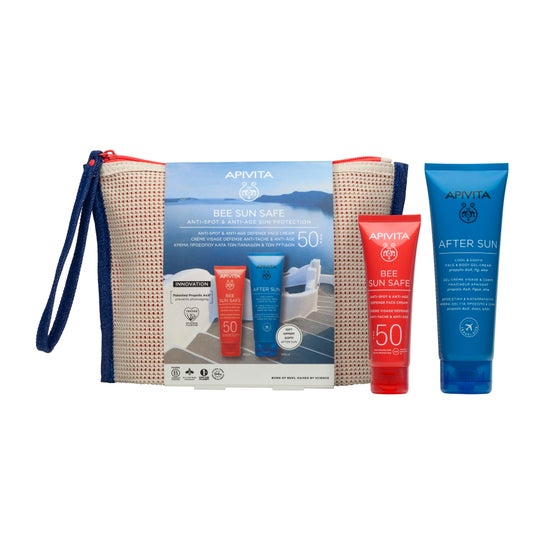Apivita Bee Sun Safe Trousse Crème Anti-Âge SPF50 + Après-Soleil