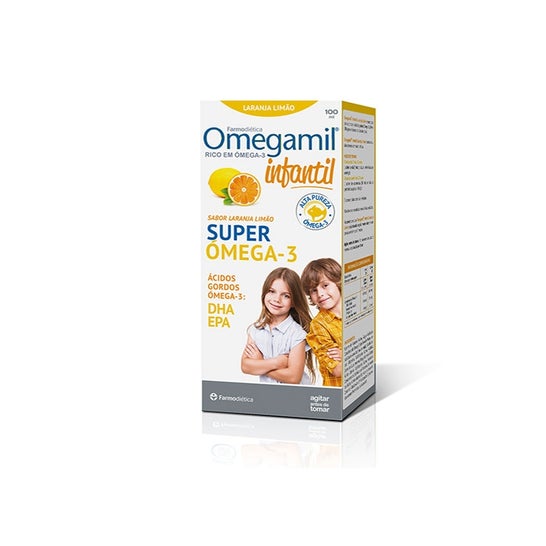 Farmodiética Omegamil Infantil Laranja Limão 100ml Farmodiética Omegamil Infantil Laranja Limão 100ml