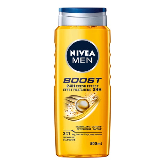 Nivea Men Boost Gel de Duche 500ml