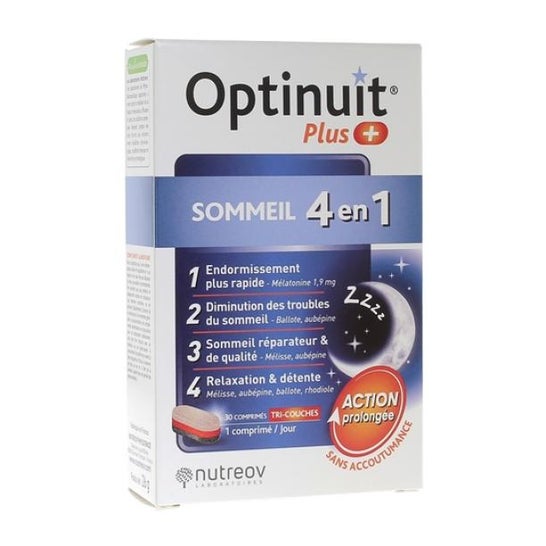 Nutreov Optinuit + Sommeil 4en1 30comp