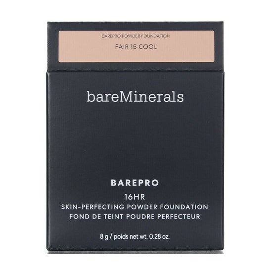 bareMinerals Barepro 16Hr Skin-Perfecting Powder Foundation Fair 15 Cool 8g