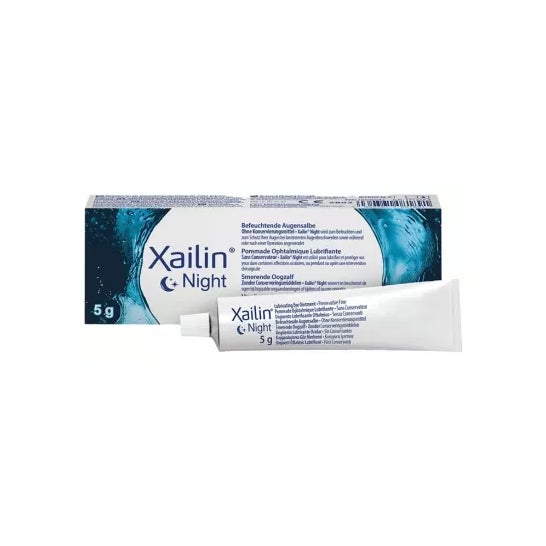Xailin Night Pommade Ophtalmique Lubrifiant 5g Xailin Night Pommade Ophtalmique Lubrifiant 5g