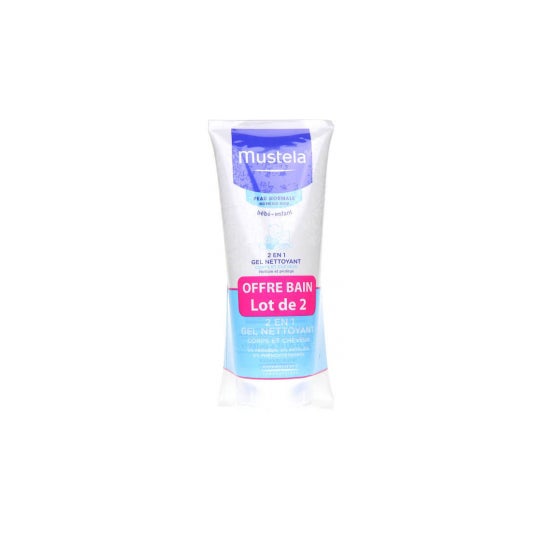 Mustela Bebe Enfant Gel 2En1 Cheveux Corps 2X200Ml