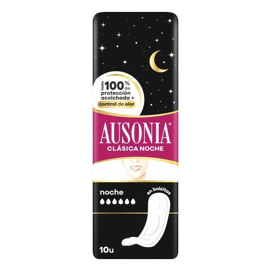 Ausonia Compresas Super Plus Noche 9uds