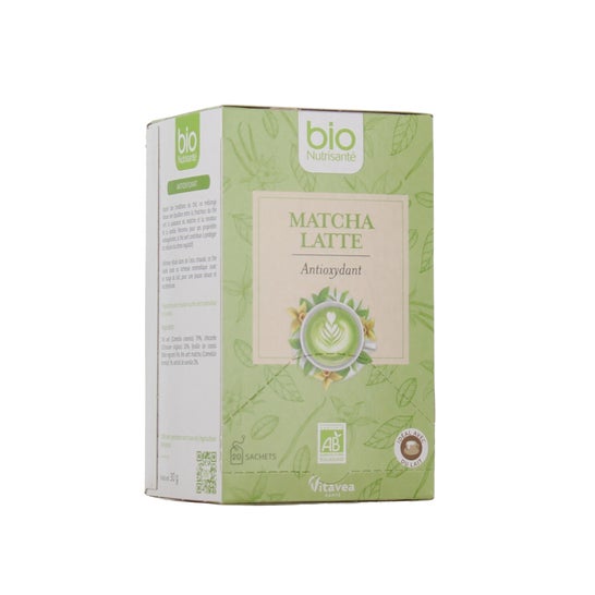 Bionutrisante Matcha Latte au thé vert antioxydant bio