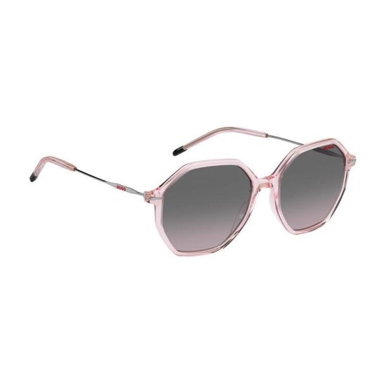 Hugo Boss Lunettes Soleil Hg 1211/S 35J M2 Pink Geometric 1ut