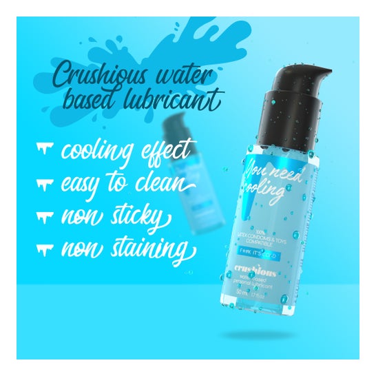 Crushious Lubrifiant avec Effet Froid 50ml