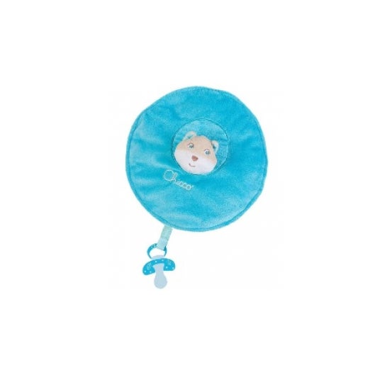 Chicco Soft Cuddles Doudou Bleu