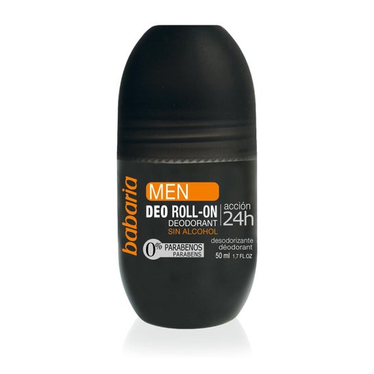 Babaria Hommes Deo Roll-on Action sans alcool 24h 50ml
