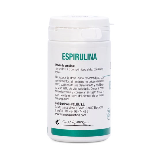 Ana Maria Lajusticia Spiruline 160 comprimés