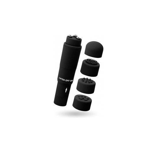 Masseur de poche Kurt noir brillant