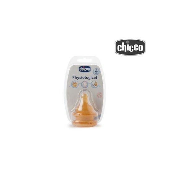 Chicco™ Tétine en latex physiologique 3 gouttes 2uds 2uds