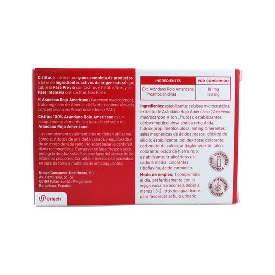 Cistitus 130mg PAC 60 Comprimés