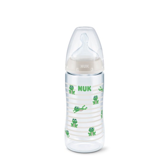 Bouteille Nuk Fc+ Contrôle de la température Pa 0-6 M Silicone 300ml