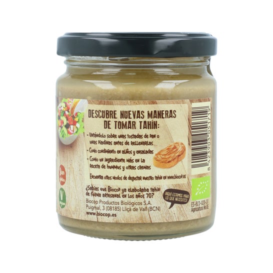 Biocop Tahin Integral Tostado Sin Sal 225g