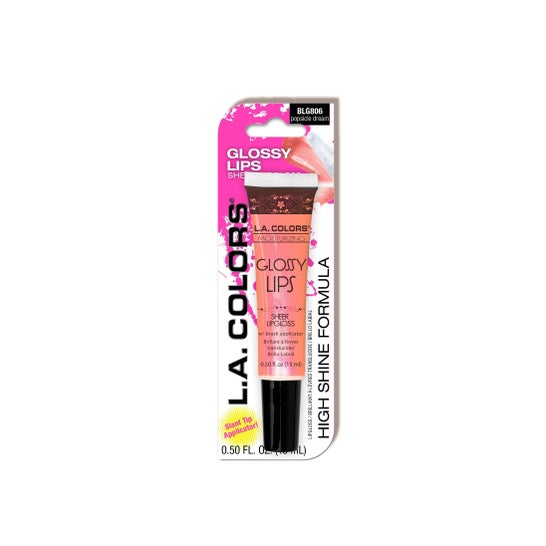 L.A. Colors Glossy Lips Sheer Lipgloss Popsicle Dream 15ml