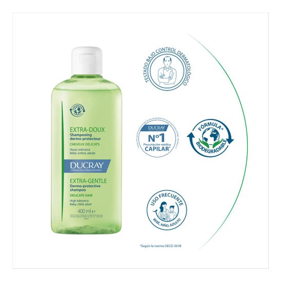 Ducray Extra-Doux Shampooing Dermo-Protecteur 400ml