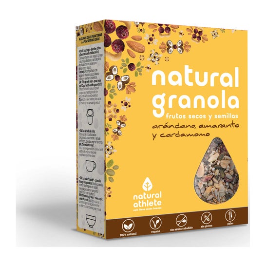 Natural Athlete Granola Myrtille Cardamome Eco 325g