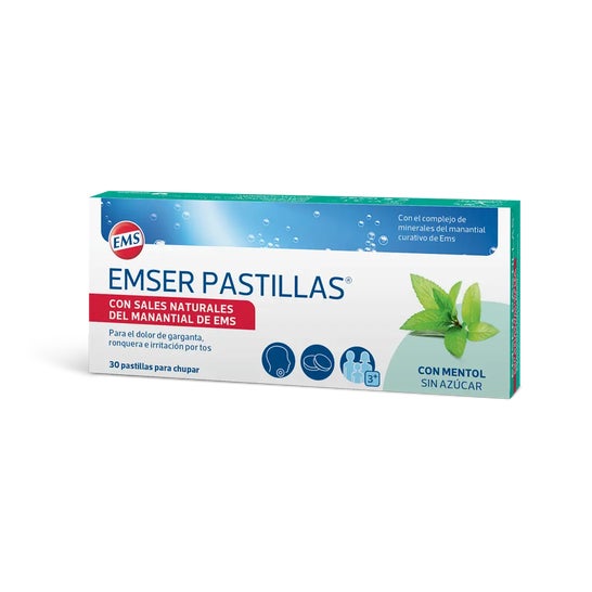 Emser Pastilles au Menthol 30comp