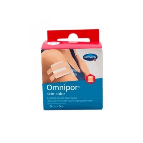 Omnipor Sparadrap Hypoallergénique Skin 5cmx5m