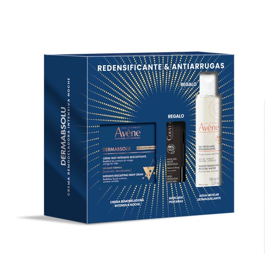 Avène Pack DermAbsolu Nuit 50ml + Mascara 3ml + Eau Micellaire 100ml