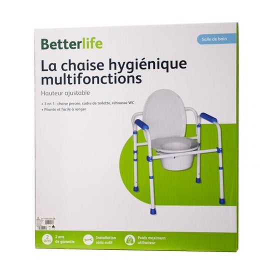 Betterlife Chaise Hygienique Multifonctions