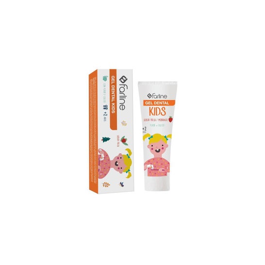 Farline Gel dentifrice Kids Fraise 75 ml
