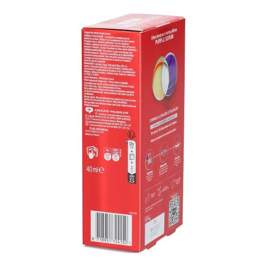 Colgate Max White Purple Sérum blanchissant 40 ml