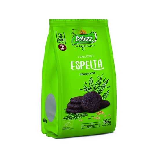 Santiveri Organic Biscuits Épeautre Chocolat Noir 150g