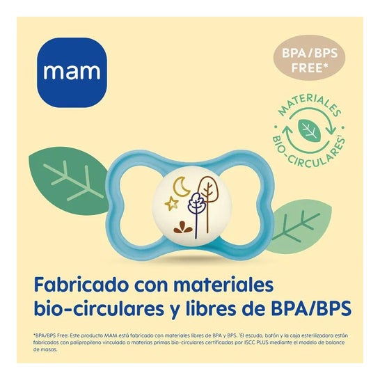 MAM Sucettes Sil Air Night +16 Mois Silicone 2 Unités MAM Sucettes Sil Air Night +16 Mois Silicone 2 Unités