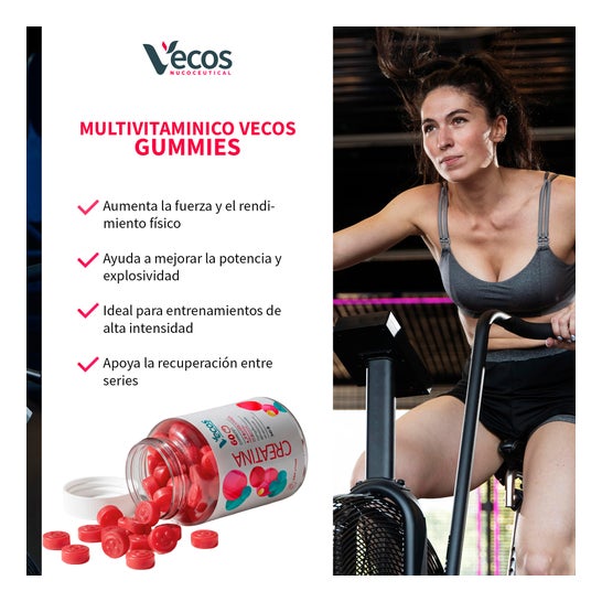 Vecos Nucoceutical Creatina 60 Gummies