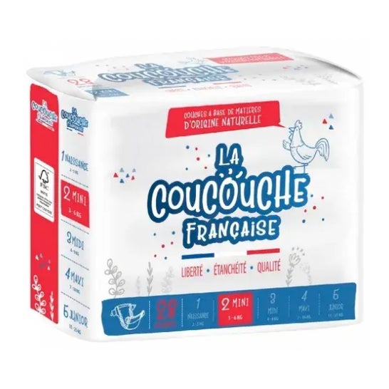 La Coucouche Française Pañales Talla 2 28 uds