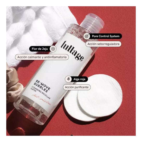 Lullage Re-Move Bubbles Eau Micellaire Nettoyante 200ml