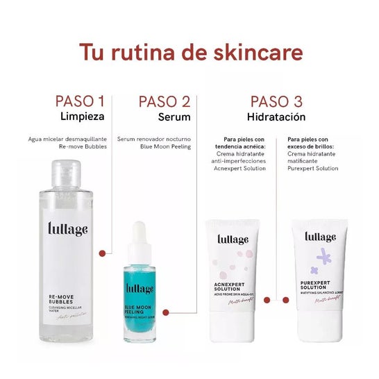 Lullage Re-Move Bubbles Eau Micellaire Nettoyante 200ml