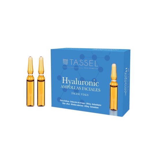 Tassel Hyaluronic Facial Vials 10 Ampoules