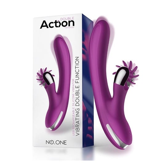 Action No One Vibrador Rueda Estimuladora Usb Silicona 1ud